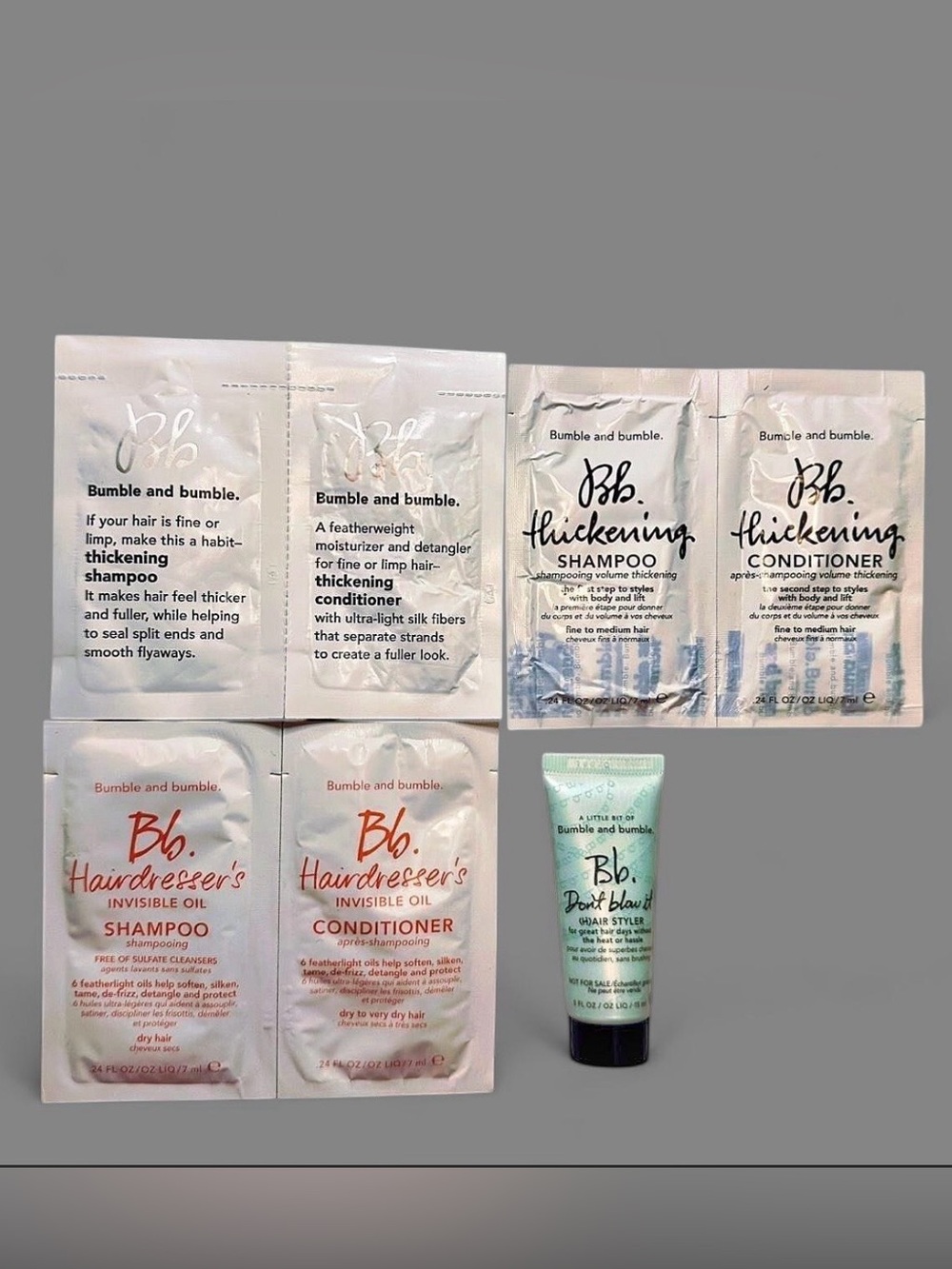 Bumble and bumble hair care bundle
